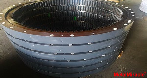 Color of slewing bearing with Paint Color of slewing bearing with Paint